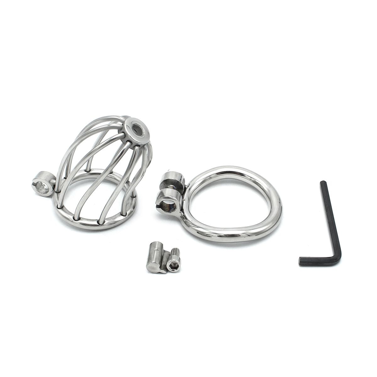 Chastity Cage With Key Lock | Stainless Steel & Safety