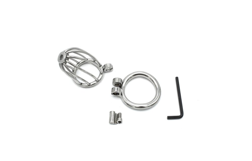 Chastity Cage With Key Lock | Stainless Steel & Safety