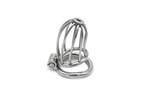 Chastity Cage With Key Lock | Stainless Steel & Safety