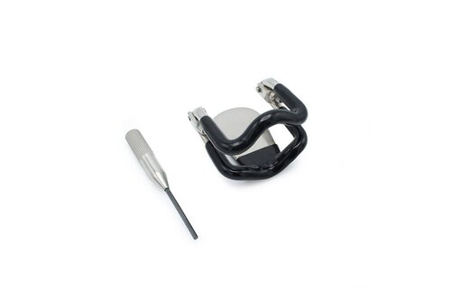 Steel Mouth Gag Black – Durable & Comfortable BDSM Gear