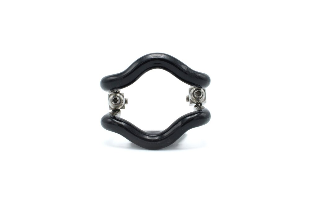 Steel Mouth Gag Black – Durable & Comfortable BDSM Gear