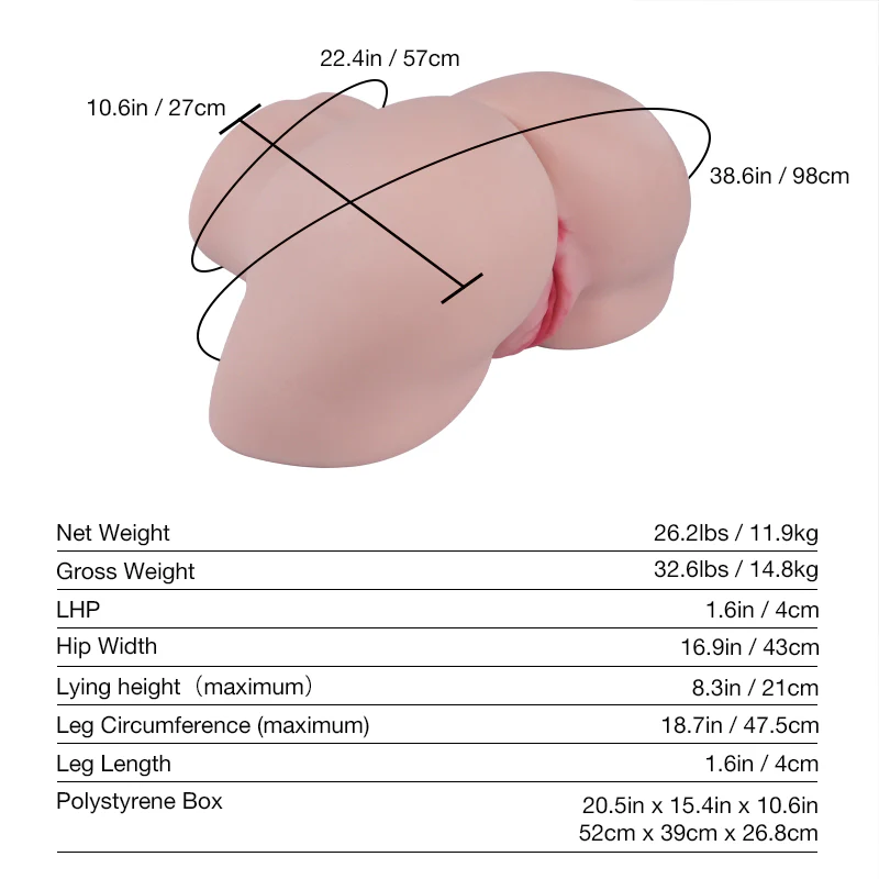 Kylie: 11.9kg Stripper Sex Big Ass Sex Doll with Tantabutt