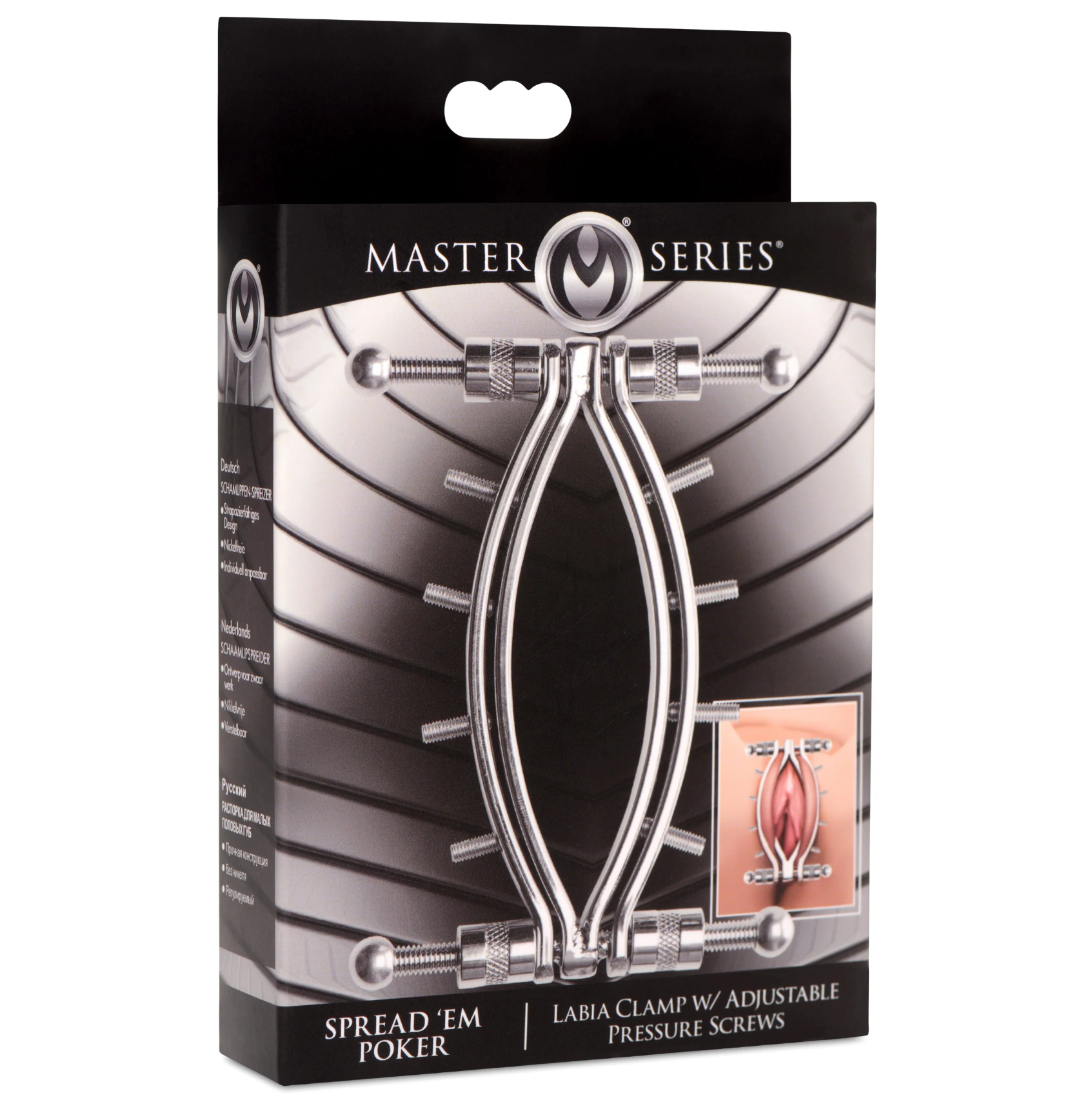 Spread 'Em Poker Labia Clamp