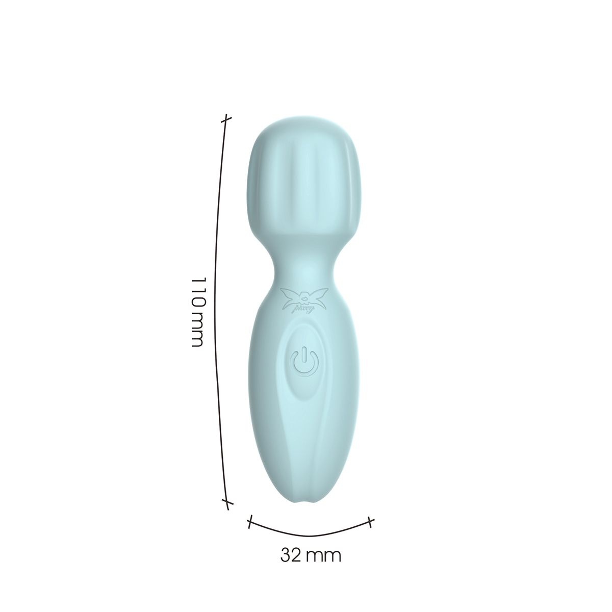 Pixey 2GO Wand Vibrator Ocean – Compact, Powerful Pleasure