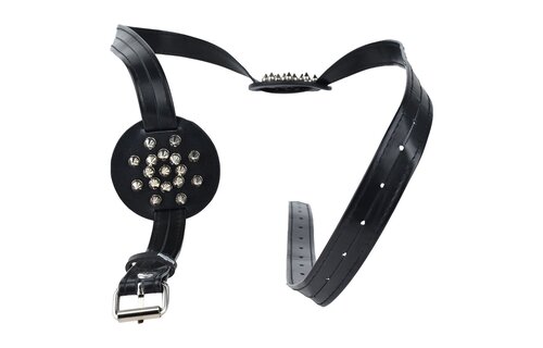 Spiked borstbinder met gesloten scherpe spikes