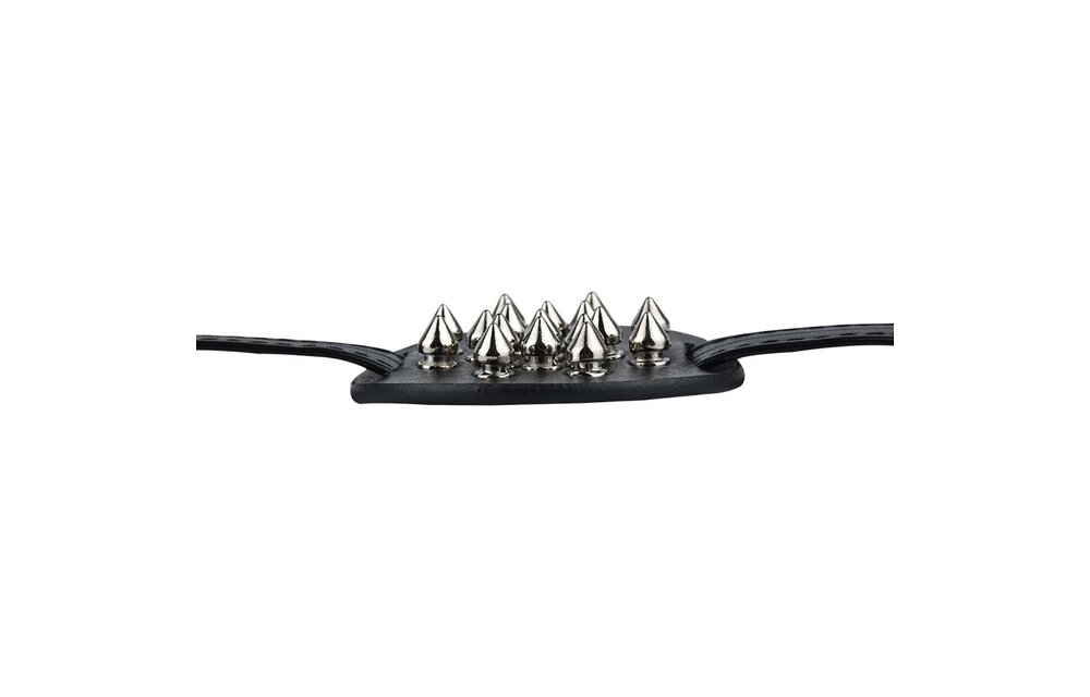 Spiked Chest Binder with Closed Sharp Spikes | PU Leather