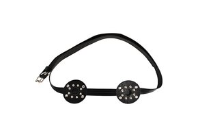 Spiked Brustbinder mit offenem Zentrum und abgerundeten Nieten