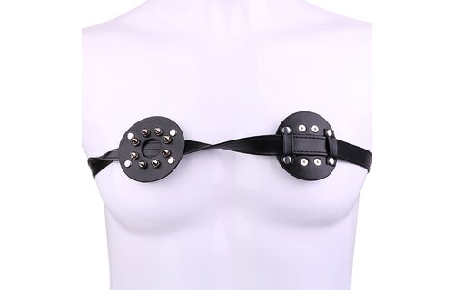 Spiked Breast Binder with Open-Centre Sharp Spikes