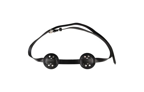 Spiked Brustband mit abgerundeten Noppen – PU-Leder-Harness