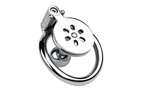 Keuschheitsgürtel Großer Ball Plug – Edelstahl & Komfort