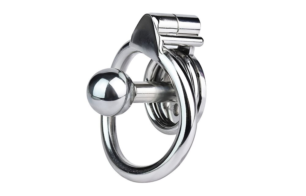 Chastity Belt Large Ball Plug – Stainless Steel & Comfort