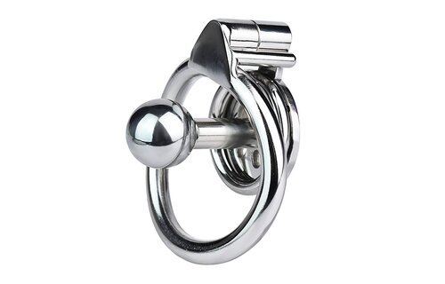 Chastity Belt Large Ball Plug – Stainless Steel & Comfort