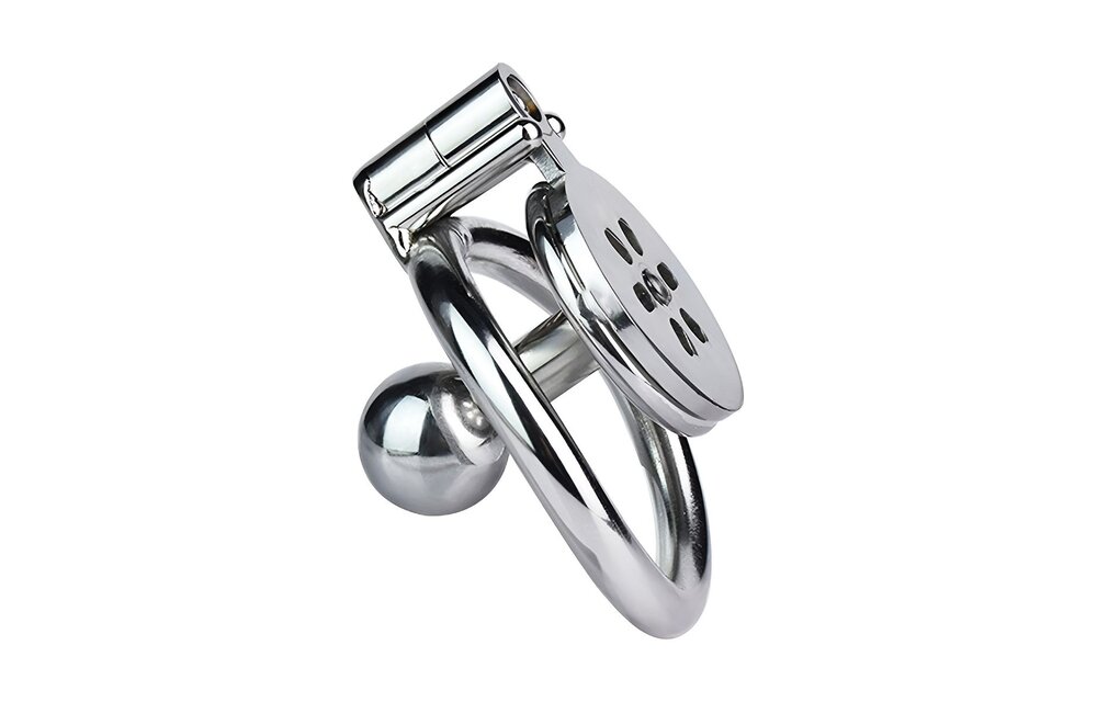 Chastity Belt Large Ball Plug – Stainless Steel & Comfort