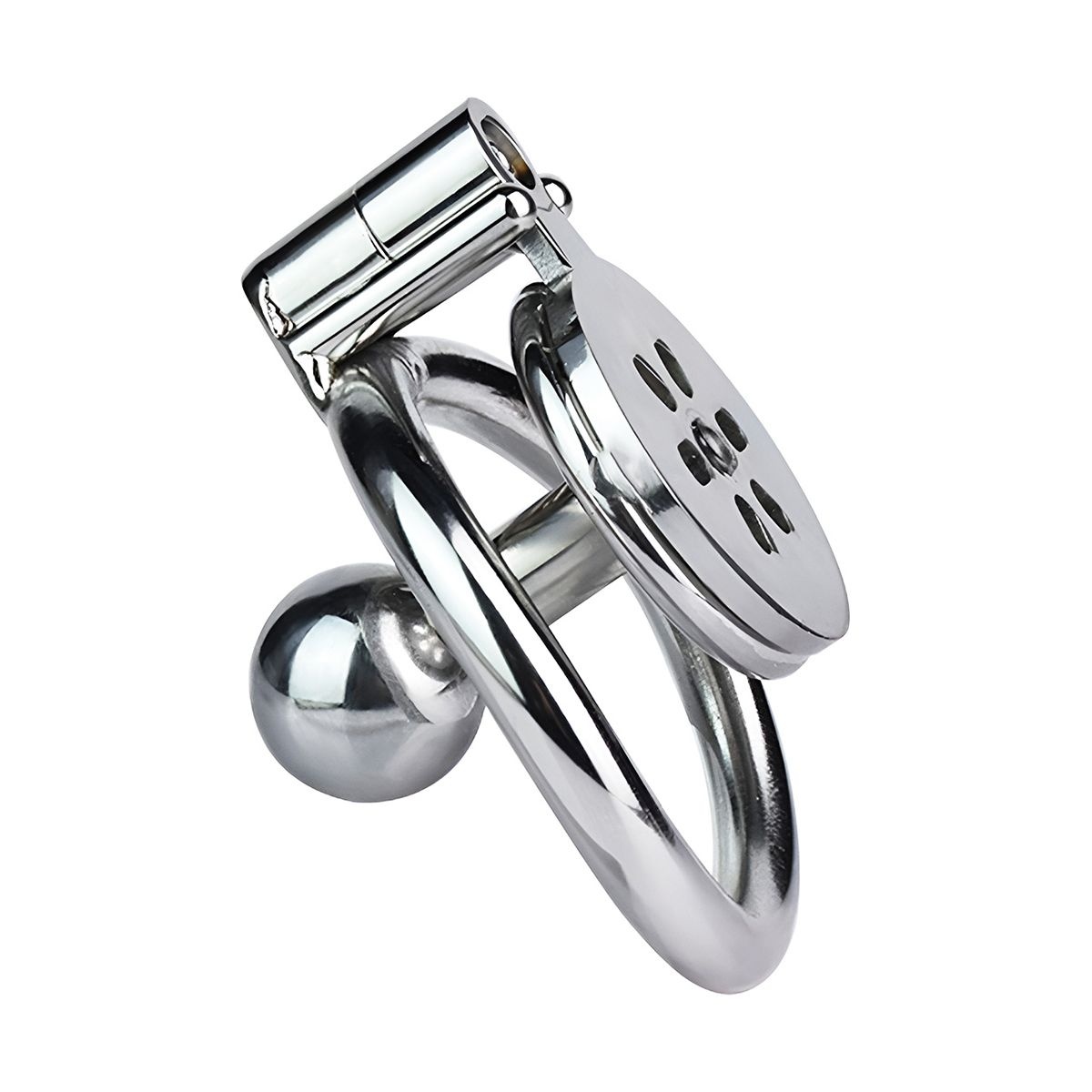 Chastity Belt Large Ball Plug – Stainless Steel & Comfort