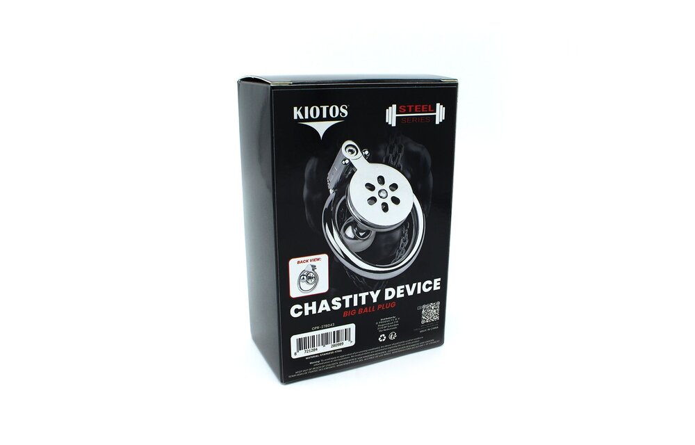 Kuisheidsgordel Grote Balplug – Roestvrij Staal & Comfort