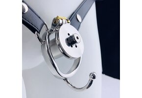Keuschheitsvorrichtung Negative Pole mit Riemen – Komfort & Sicherheit