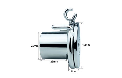 Chastity Device Negative Pole With Strap – Comfort & Safety