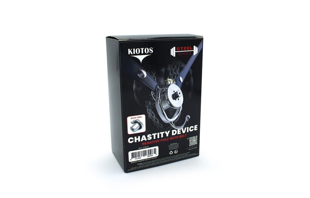 Chastity Device Negative Pole Met Strap – Comfort & Veiligheid