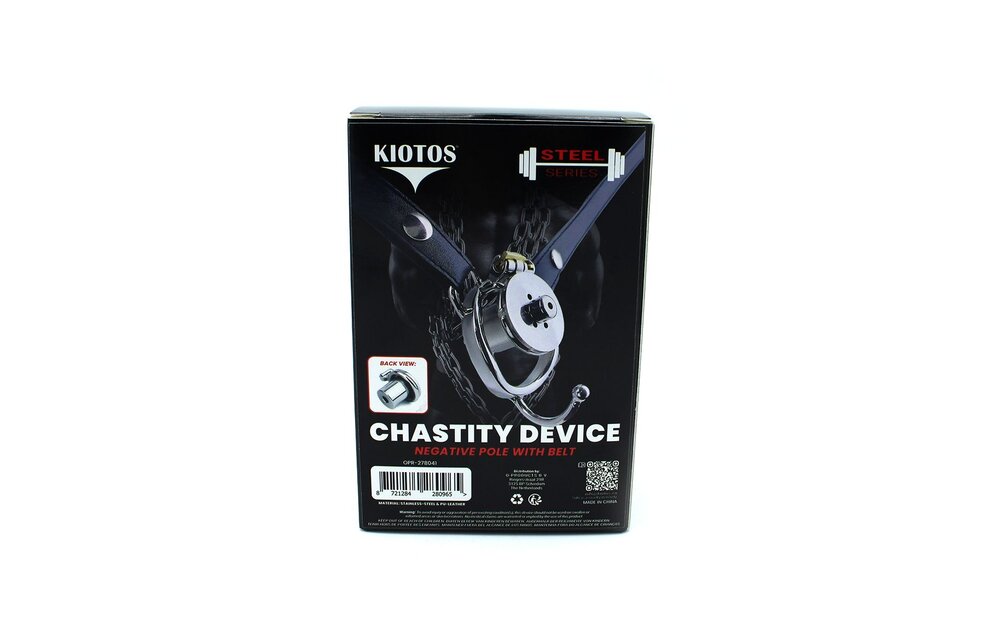 Chastity Device Negative Pole With Strap – Comfort & Safety