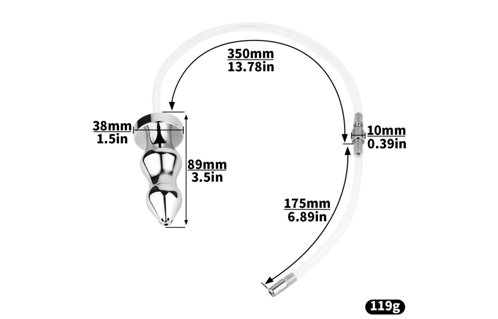 Urethral Sound to Anal Plug