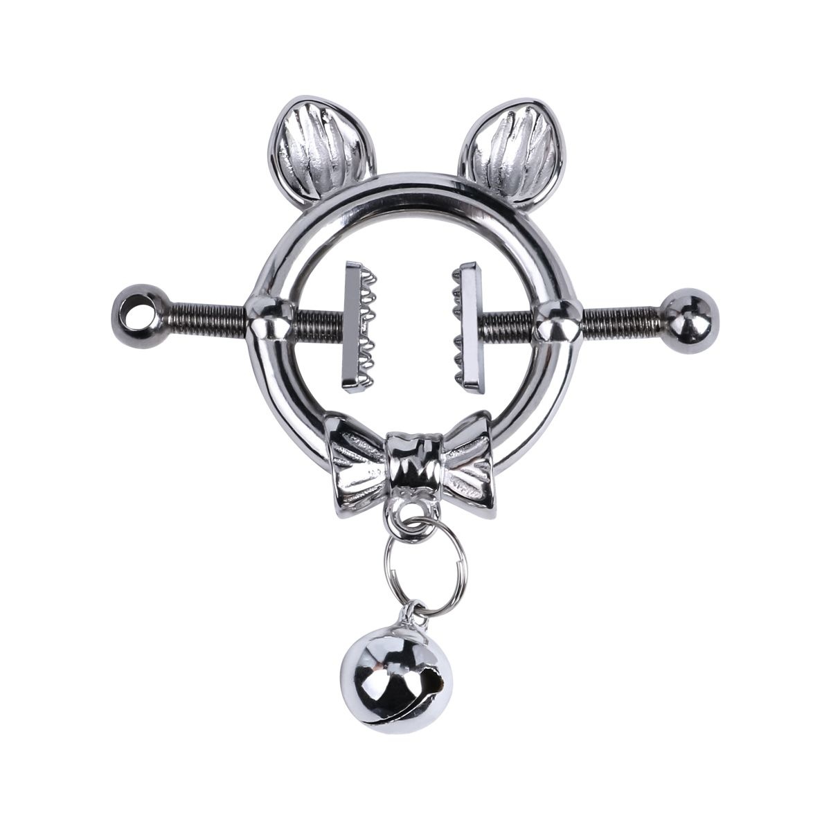 Kitten met Strikje Tepelklemmen – Speels & Verleidelijk Design