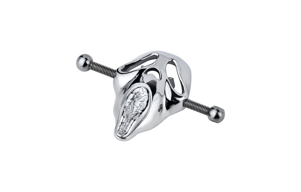 Ghostface Mask Nipple Clamps