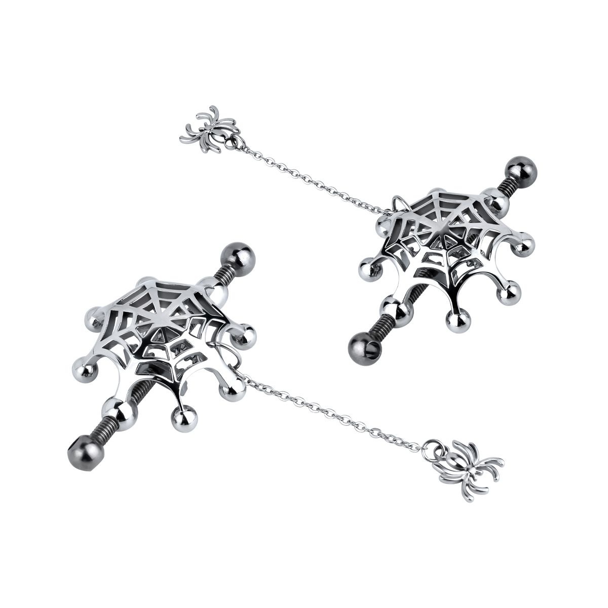 Spider Web & Chain Nipple Clamps