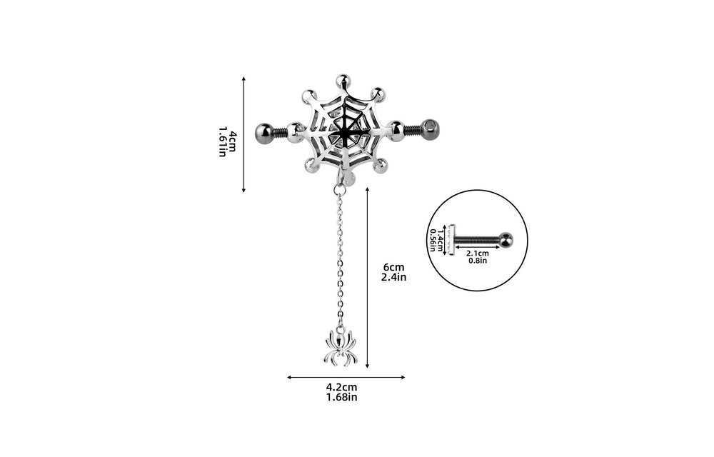 Spinnenweb & Ketting Tepelklemmen