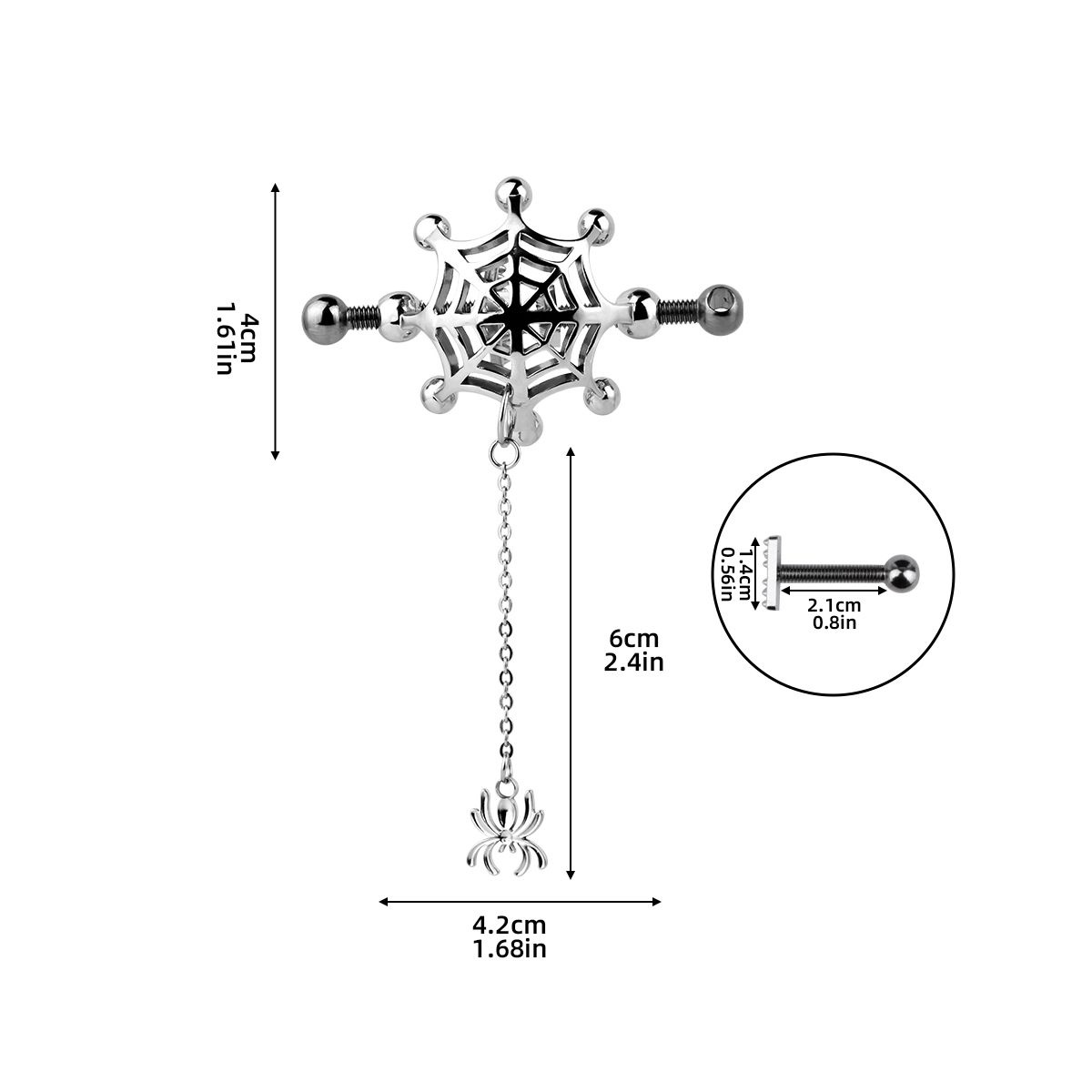 Spinnenweb & Ketting Tepelklemmen