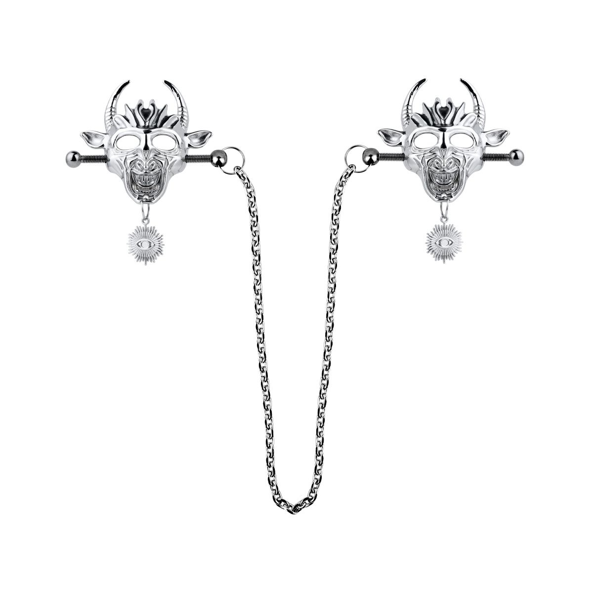 Demonic Bull Mask Nipple Clamps | Style & Sensation