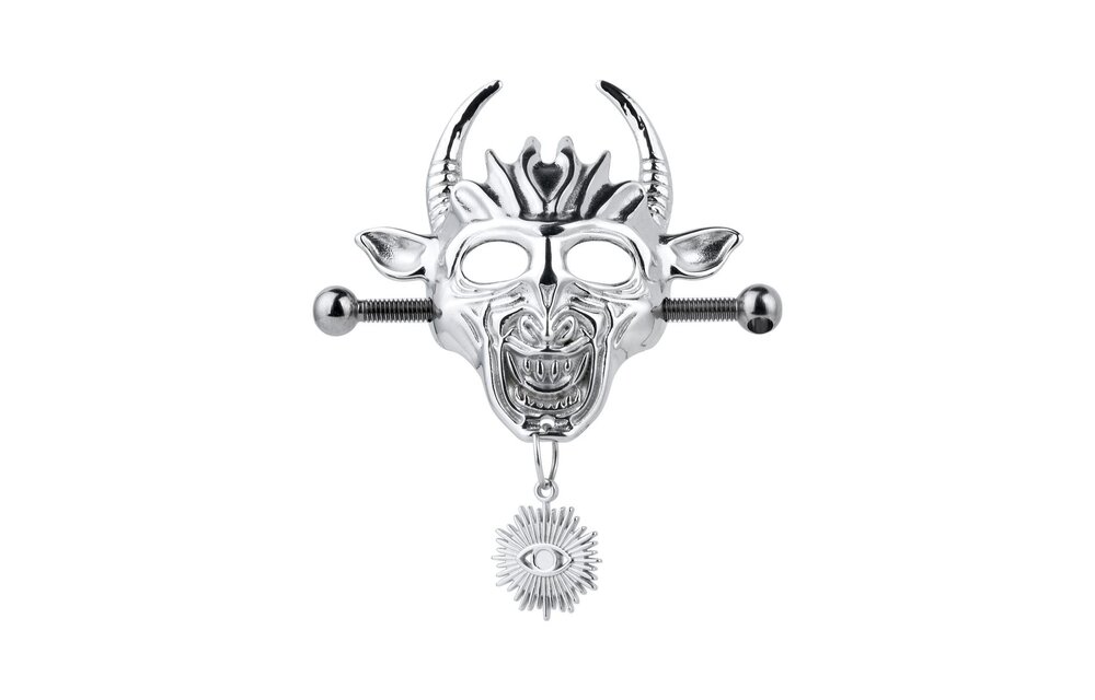 Demonic Bull Mask Nipple Clamps | Style & Sensation
