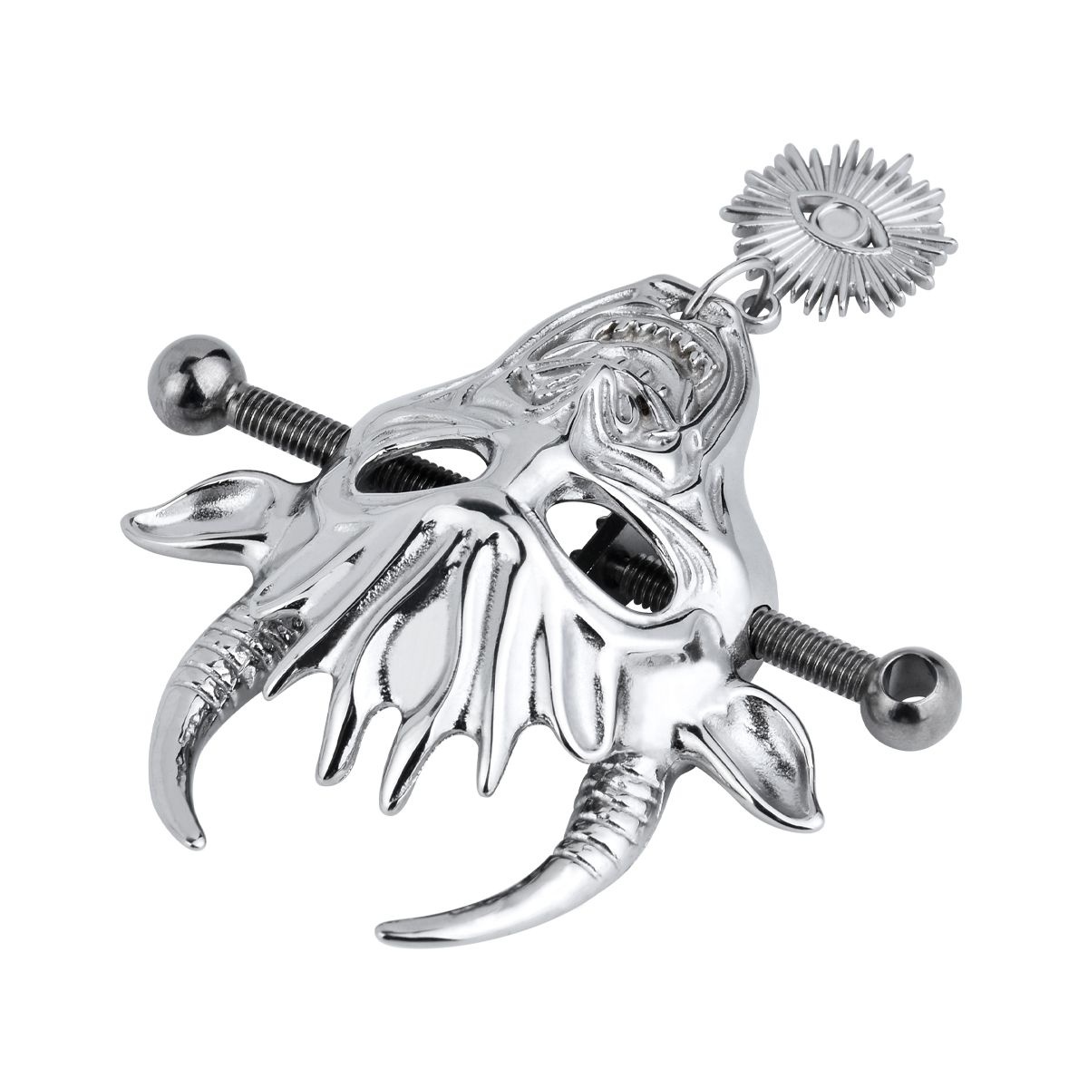 Demonic Bull Mask Nipple Clamps | Style & Sensation