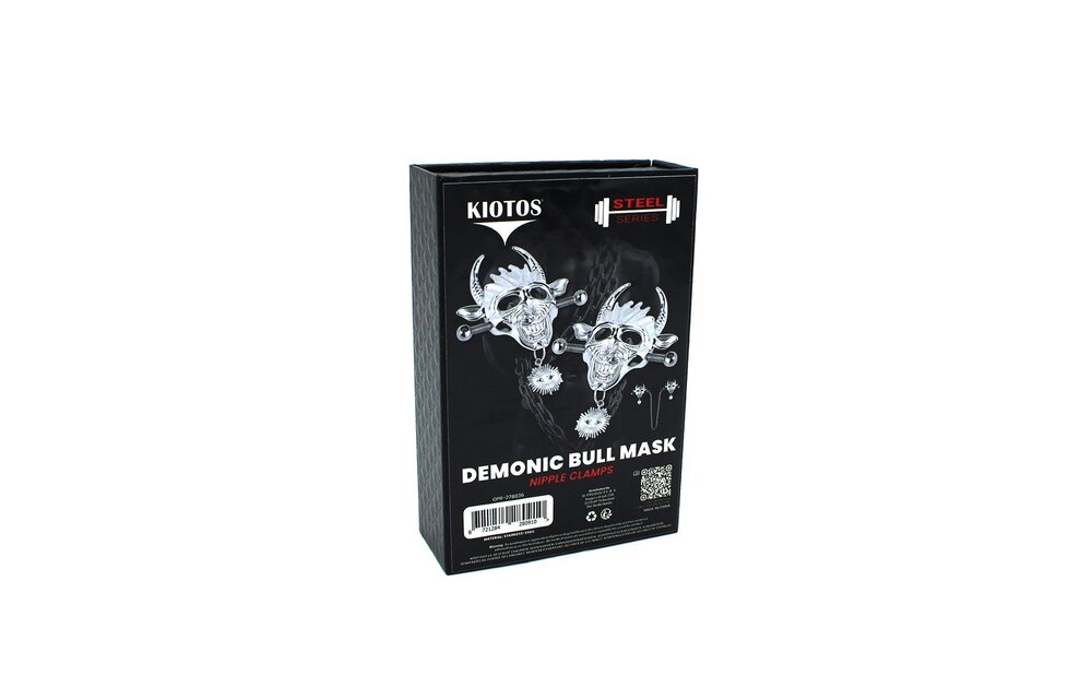 Demonic Bull Mask Nipple Clamps | Style & Sensation