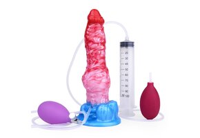 Monstar Cox BigsquirtCock - Aufblasbare Ejakulationsfantasie Dildo
