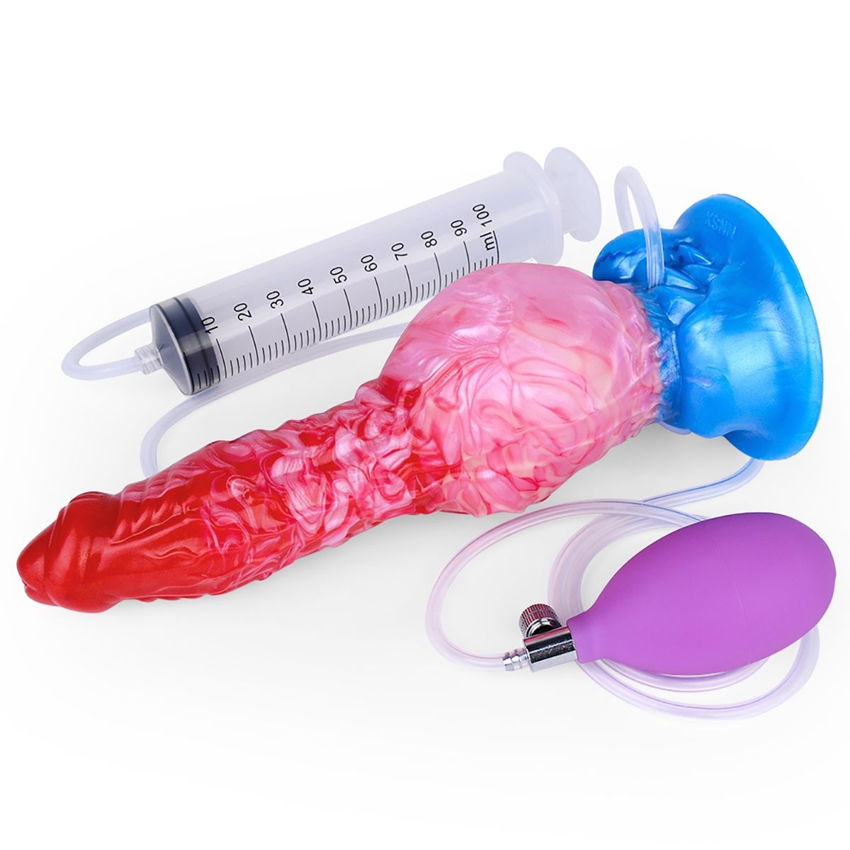 Monstar Cox BigsquirtCock 24 cm - Inflatable Ejaculation Dildo
