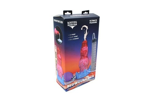 Monstar Cox BlowcumCock 18 cm – Inflatable Ejaculation Dildo