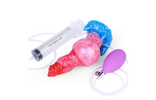 Monstar Cox BlowcumCock 18 cm – Inflatable Ejaculation Dildo