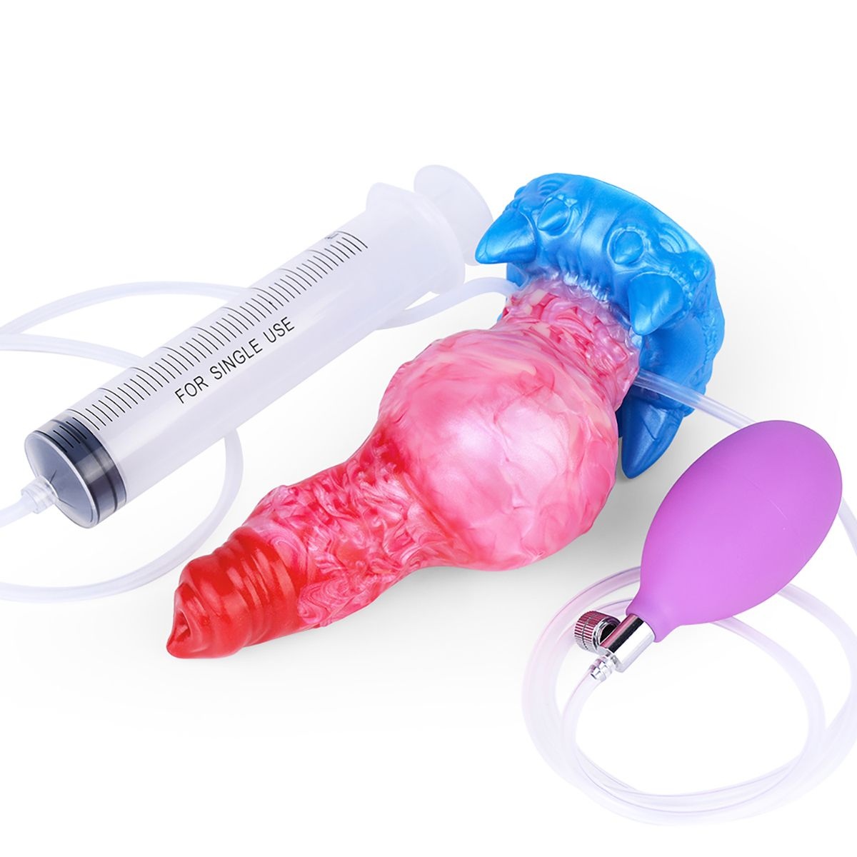 Monstar Cox BlowcumCock 24 cm – Aufblasbarer Ejakulationsdildo