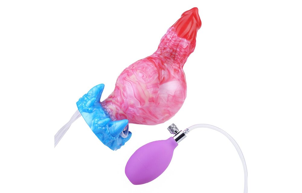 Monstar Cox BlowcumCock 18 cm – Inflatable Ejaculation Dildo