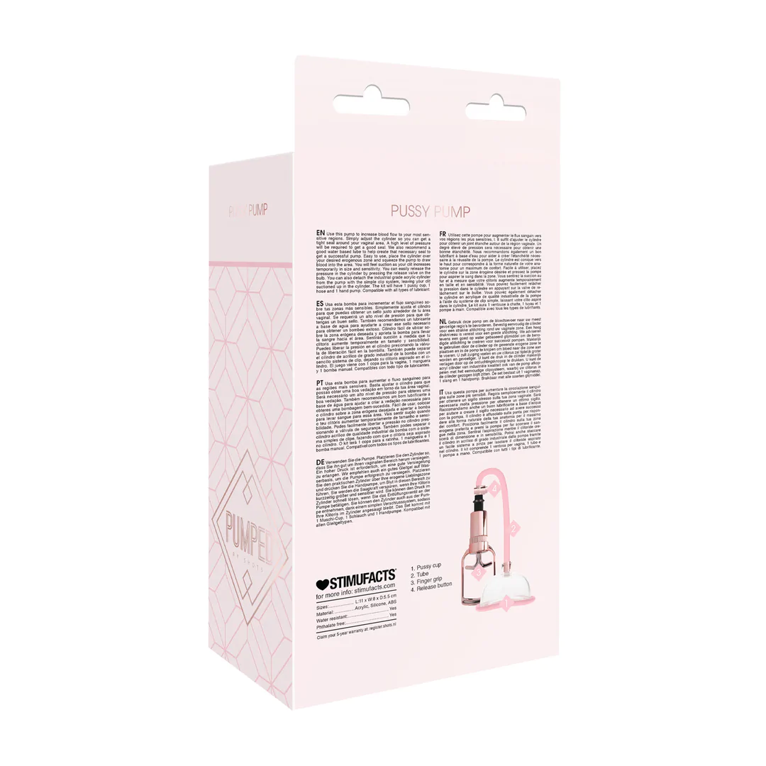 Pussy Pump – Steigern Sie Lust & Empfindlichkeit Sicher & Bequem
