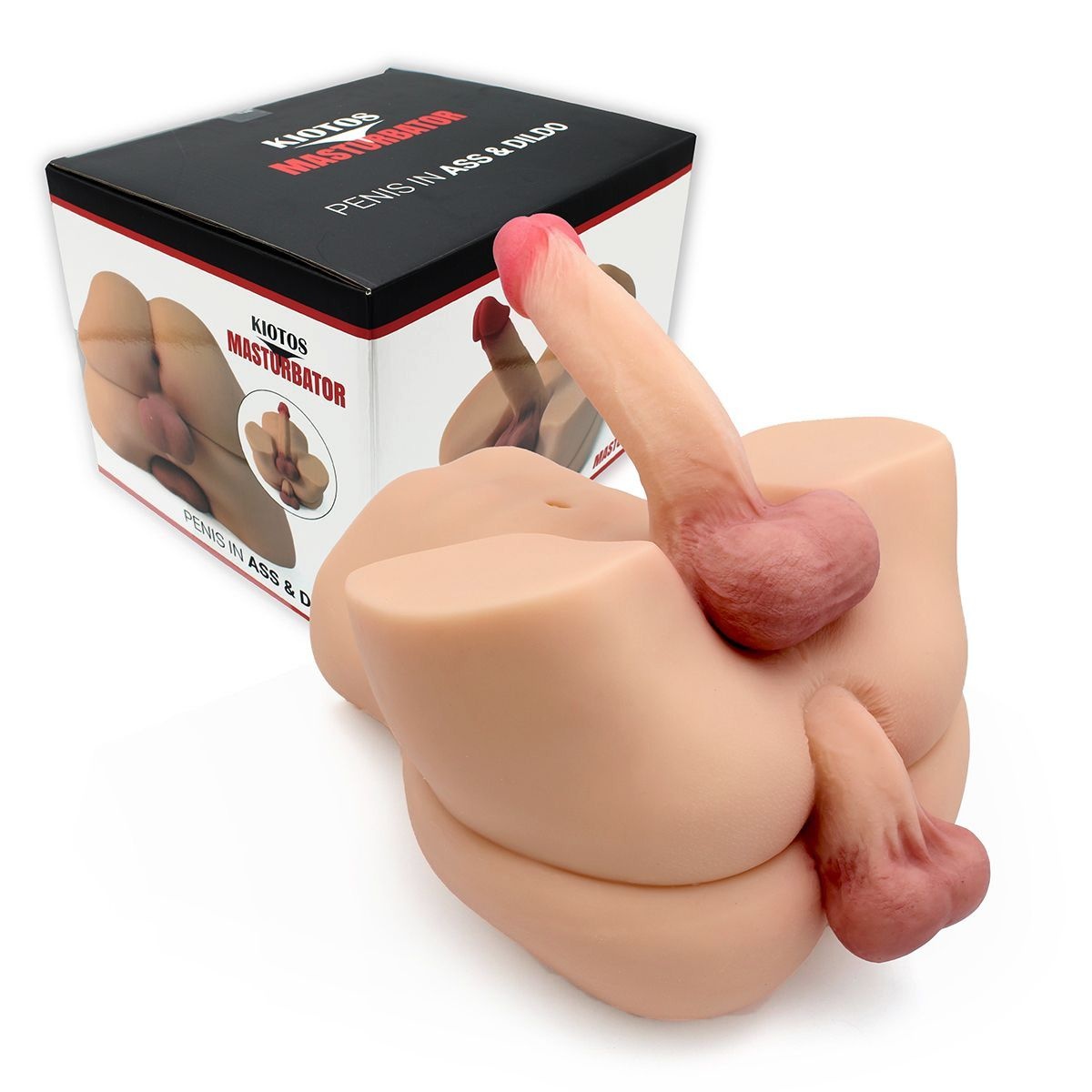 Kiotos Masturbator Penis in Ass & Dildo