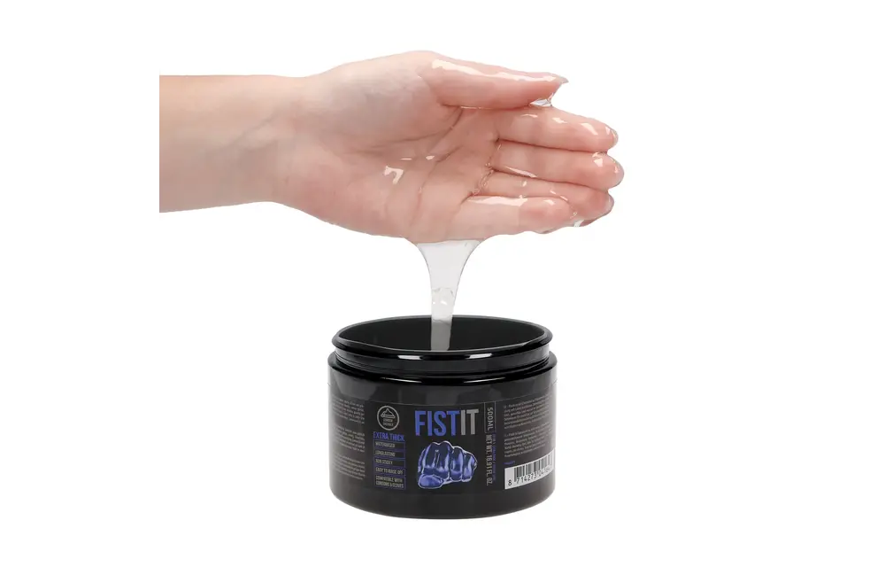 Extra Dik Glijmiddel Op Waterbasis 500 Ml – Fist It Zwart