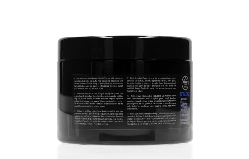 Black Label Extra Thick Water-based Lubricant - 500 ml