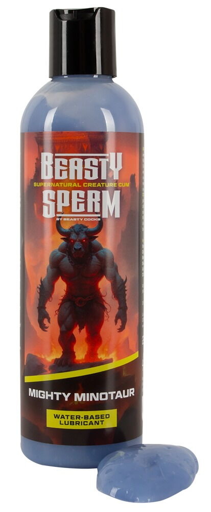 Beasty Sperm Mighty Minotaur Glijmiddel op Waterbasis - 250ml