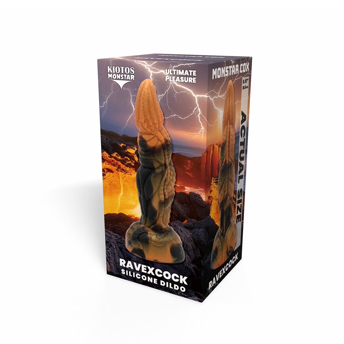 Monstar Cox RavexCock 18 cm | Robuster Silikondildo kaufen