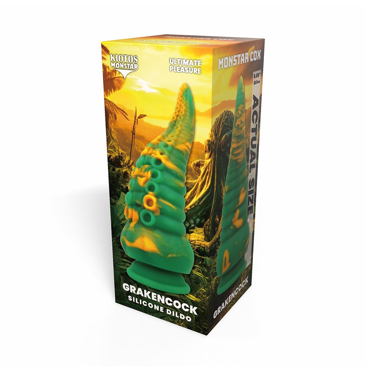 Monstar Cox GrakenCock Dildo 22,5 cm – Premium Siliconen