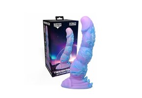 Monstar Cox TwilightCock 18 cm – Kosmetischer Dildo Lila-Blau