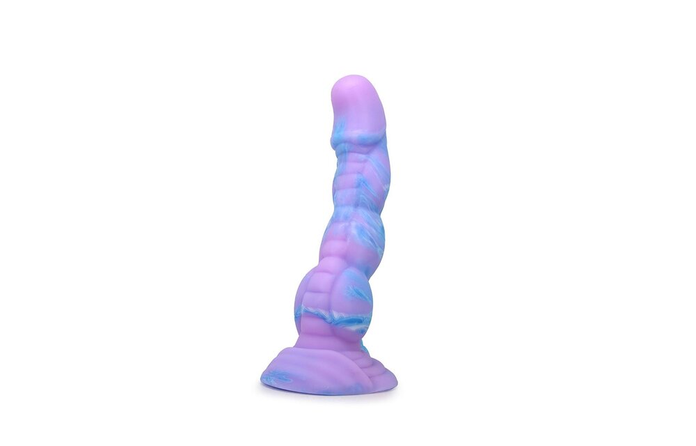 Monstar Cox TwilightCock 18 cm – Cosmetische Dildo Paars-Blauw
