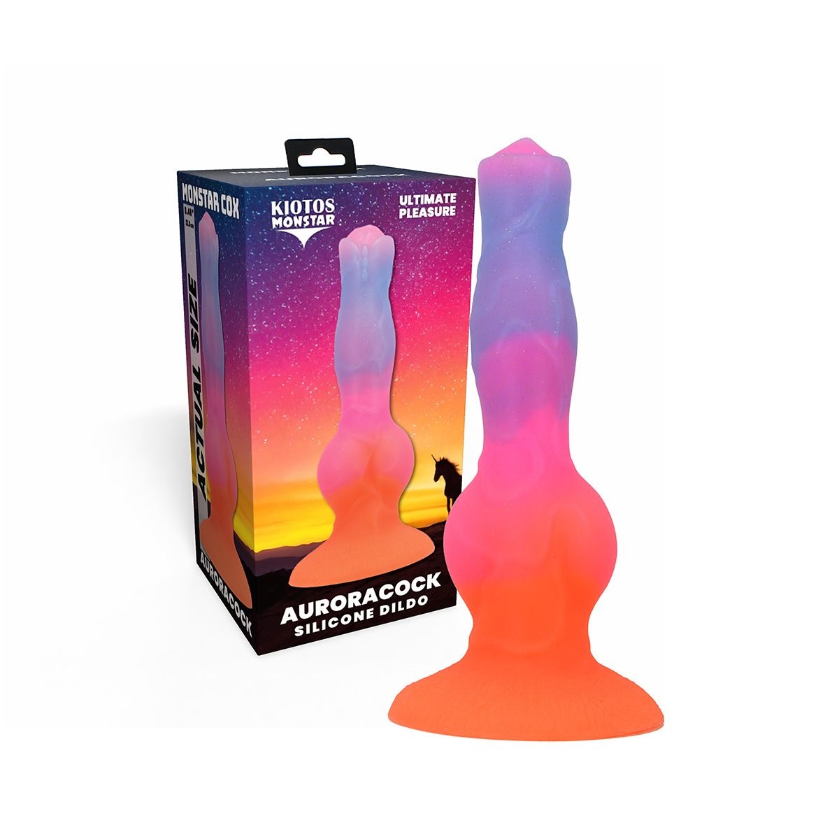 Monstar Cox AuroraCock Dildo 21,5 cm – Premium Siliconen