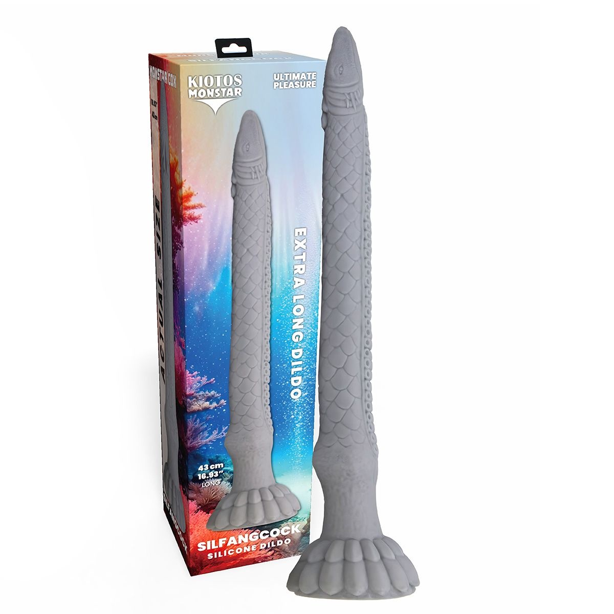 Monstar Cox SilfangCock Dildo 43 cm – Uniek Siliconen Genot